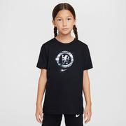 Chelsea FC Big Kids' Nike Soccer T-Shirt: Black