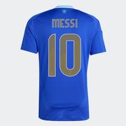 adidas Argentina Messi Away Jersey 2024: Lucid Blue/Blue Blast