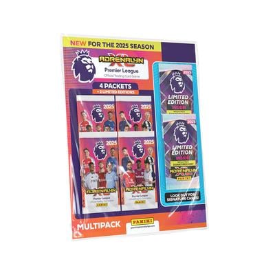 2024-25 Panini Adrenalyn XL Premier League Cards – MULTIPACK (32 CARDS + 2 LE) 
