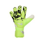 Nike Grip3 Goalkeeper Soccer Gloves: Volt/Black/Metallic Silver