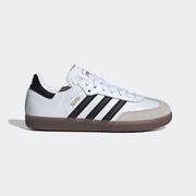 adidas Samba Indoor Soccer Shoes Youth: White/Black