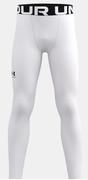 Under Armour ColdGear Leggings Youth: White