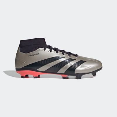 adidas Predator League Sock FG Platinum Metallic/Black/Turbo