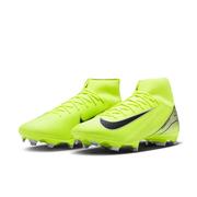 Nike Mercurial Superfly 10 Academy MG High-Top Soccer Cleats: Volt/Black