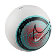 Nike Phantom Soccer Ball: WHITE/AURORA GREEN/EMBER GLOW/BLACK