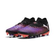 Puma Future 8 Pro FG Soccer Cleat: Black/Glow Red