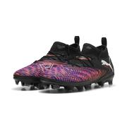 Puma Future 8 Match FG Youth Soccer Cleat: Black/Glow Red