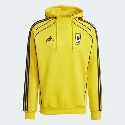 adidas Columbus Crew Travel Hoodie YELLOW/BLACK