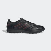 adidas Copa Pure 3 League Turf Soccer Shoe: Black/Carbon/Lucid Red