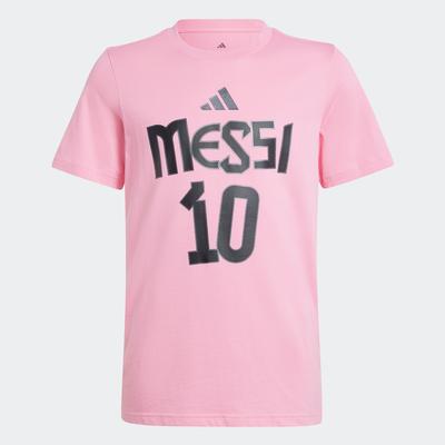 adidas Messi Name and Number Graphic Tee Youth