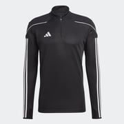 adidas Tiro 23 League Soccer Training Top: Black/White