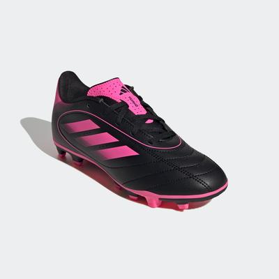 adidas Goletto IX FG Youth Soccer Cleats Black/Lucid Pink