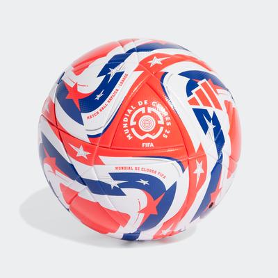 adidas Mundial de Clubes FIFA 25 League Soccer Ball WHITE/RED/BLUE