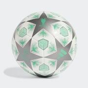 adidas UCL Club 24/25 Knockout Stages Soccer Ball: Metalic/White/Green