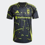 adidas Columbus Crew 25/26 Away Authentic Jersey: Black