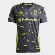 adidas Columbus Crew 25/26 Away Jersey: Black/Slime