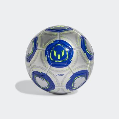 adidas Messi Mini Soccer Ball SILVER/BLUE/YELLOW