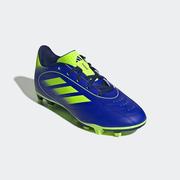 adidas Goletto IX FG Youth Soccer Cleats: Lucid Blue/Lucid Lemon