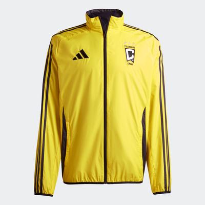 adidas Columbus Crew Reversible Anthem Jacket Team Yellow