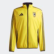 adidas Columbus Crew Reversible Anthem Jacket: Team Yellow