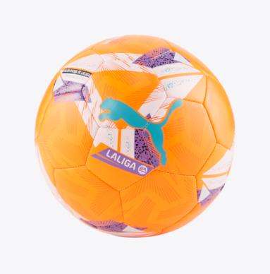 Puma Orbita La Liga 1 MS Mini Soccer Ball ORANGE