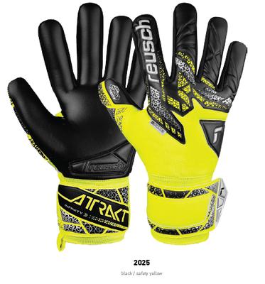 Reusch Attrakt Infinity Negative Cut GK Glove YELLOW/BLACK