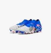 Puma Future 8 Match Forever FG: White/Blue/Grey/Red