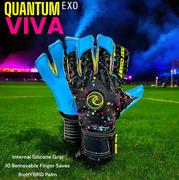 West Coast Quantum EXO Viva GK Glove: Black/Blue/Multi