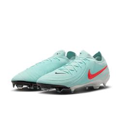 Nike Phantom GX 2 Pro FG Low-Top Soccer Cleats Mint/Atomic Red