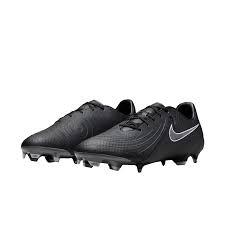 Nike Phantom GX 2 Academy MG Low-Top Soccer Cleats BLACK/BLACK