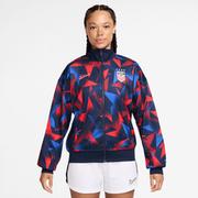 Nike USA Dri-Fit Academy Pro Anthem Jacket Women's: Obsidian/Challenge Red