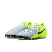 Nike Phantom GX 2 Pro FG Low-Top Soccer Cleats: Met Silver/Black/Volt