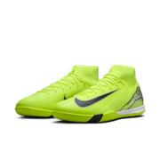 Nike Mercurial Superfly 10 Academy IC High-Top Soccer Shoes: Volt/Black