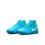 Nike Jr. Phantom Luna 2 Club TF High-Top Soccer Shoes: Blue Fury/White