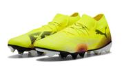 Puma Future 8 Match FG Soccer Cleats: Yellow/Sun Struck