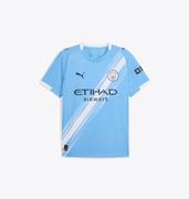 Puma Manchester City Home Jersey 25/26: Light Blue/Marine Blue