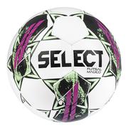 Select Futsal Magico Grain V22 SR Soccer Ball: White/Multi