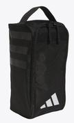 adidas Stadium II Team Shoe Bag: Black/White