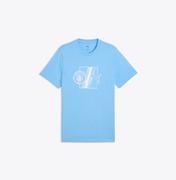 Puma Manchester City FTBLCulture Tee: LIGHT BLUE