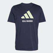 adidas Real Madrid Seasonal Graphic T-Shirt: Legend Ink