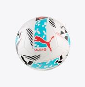 Puma Orbita La Liga 1 MS Soccer Ball: White/Multi