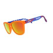 Goodr OG MLS Sunglasses: THE ORANGE AND BLUE