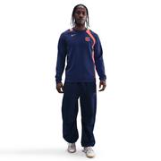 Nike FC Barcelona Total 90 Crew-neck Top: Navy/Bright Mango