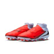 Nike Phantom 6 High Pro FG Soccer Cleats: Royal Tint/Bright Crimson