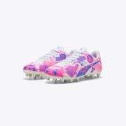 Puma Ultra Christian Pulisic Legacy FG Youth Soccer Cleats: White/Pink