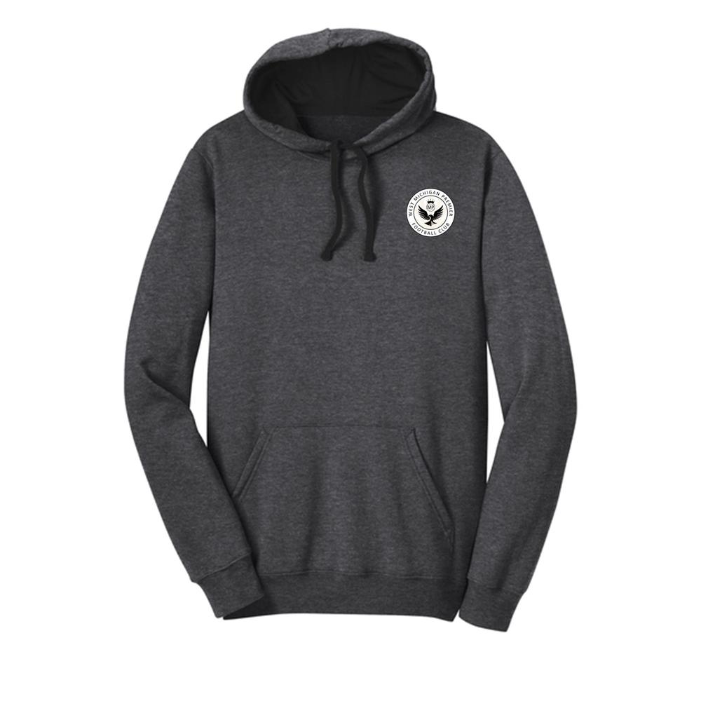 Western Michigan Concert Fleece Hoodie Charcoal