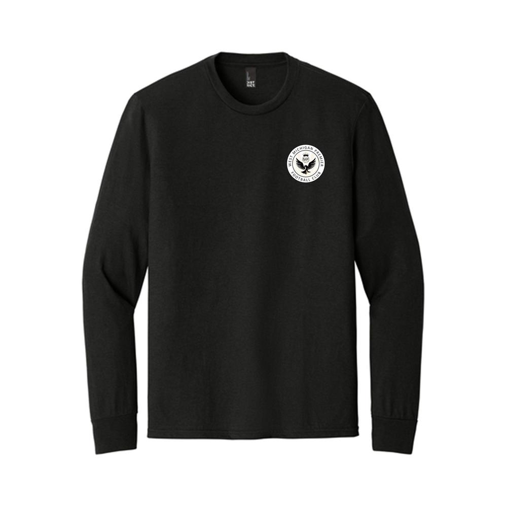 Western Michigan Perfect Tri L/S Tee Black