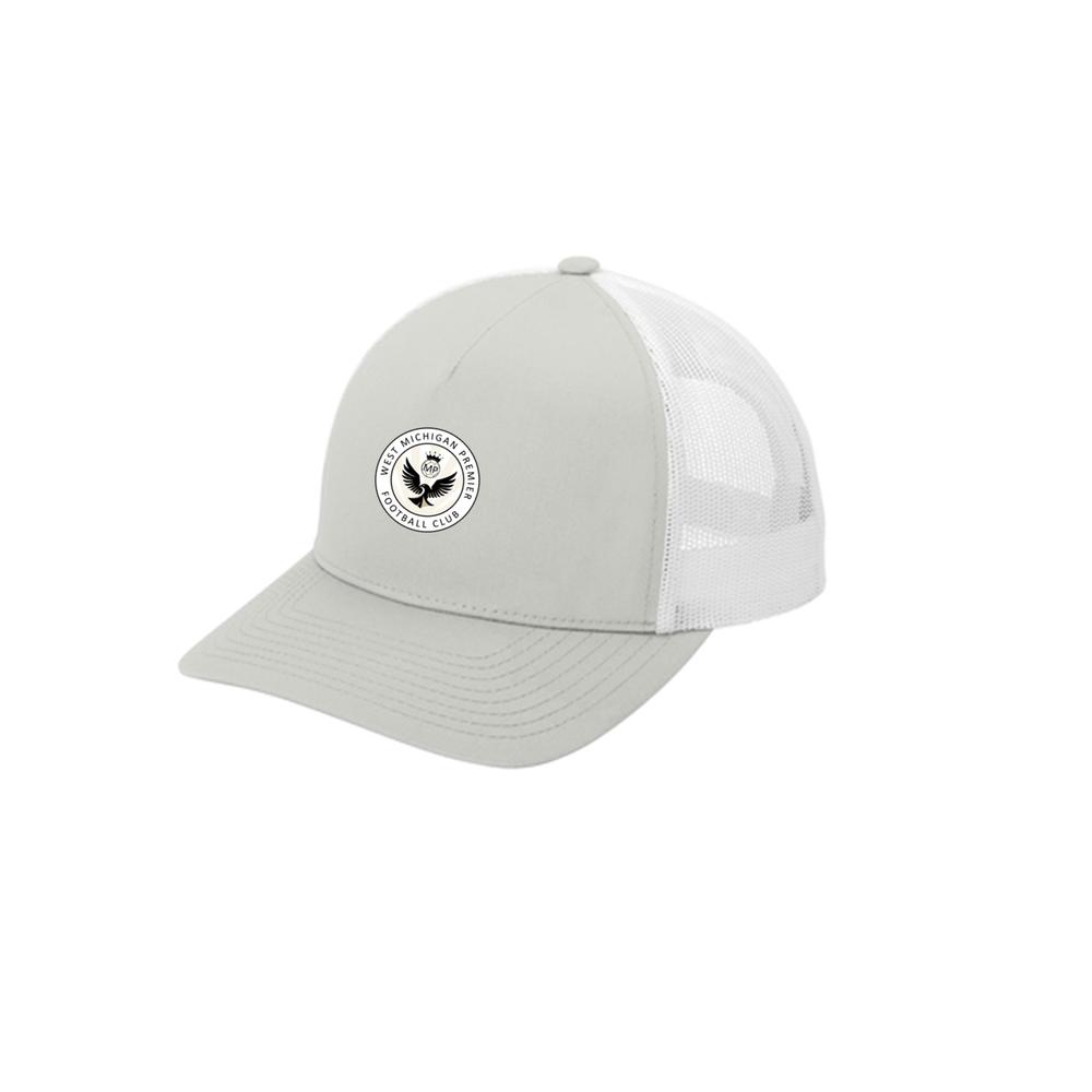 Western Michigan Trucker Hat Silver/White