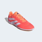 adidas Predator Club IN Sala Indoor Soccer Shoe: Coral/White/Orange