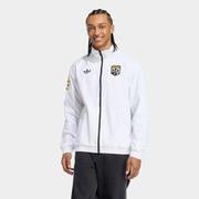 adidas Columbus Crew OG Anthem Jacket: White/Yellow/Black